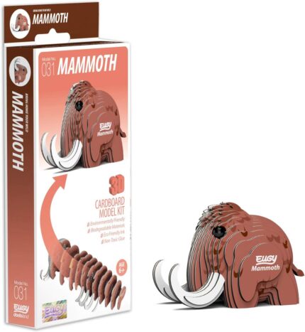EUGY 3D Mammoth Model Craft Kit