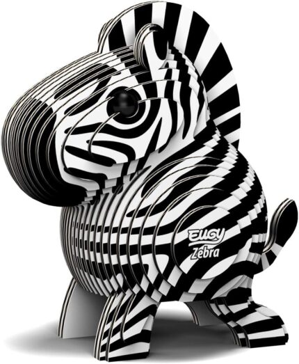 EUGY Zebra Eco-Friendly 3D Paper Puzzle 011